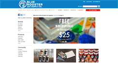 Desktop Screenshot of blueroosterartsupplies.com